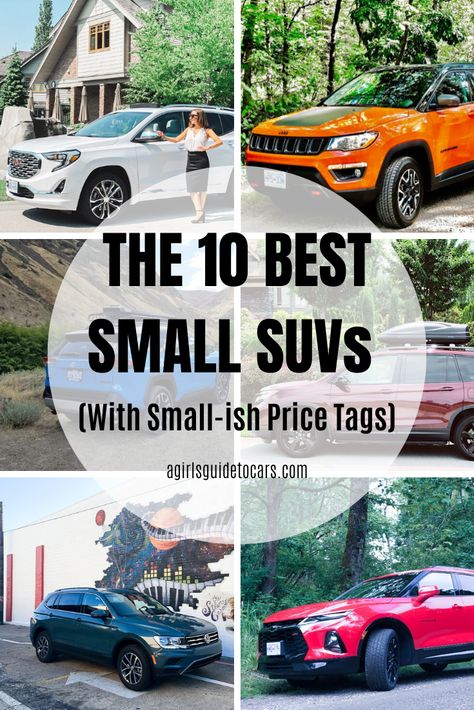 Best Small SUVs for Weekend Adventures- A Girls Guide to Cars Small Suv Cars, Best Small Suv, Affordable Suv, Best Cars For Women, Best Suv Cars, Car For Teens, Adventure Car, Best Suv, Suv 4x4