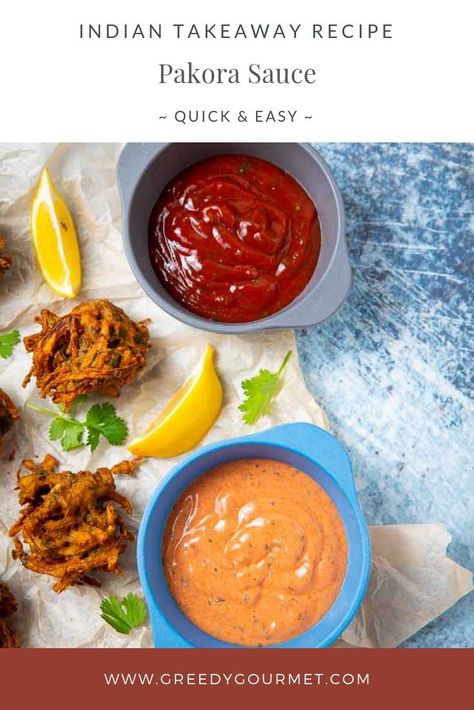 Try making this delicious and easy red pakora sauce recipe. It is one of the most popular sauces served with Indian side dishes like naans, rotis & keralas. | pakora sauce easy recipe | indian takeaway recipe | indian dipping sauce| how to make pakora sauce #sauce #pakorasauce #saucerecipes Pakora Dipping Sauce, Indian Sauces Recipes, Indian Sauce Recipes, Pakora Sauce, Indian Dipping Sauce, Salads Dressing, Food Preps, Indian Sauces, Indian Takeaway