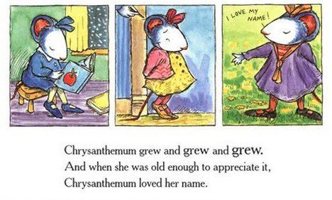 illus by Kevin Henkes from his Chrysanthemum (greenwillow books, 1991). "very sweet and cute and just a great story told very beautifully." Chrysanthemum Book Tattoo, Elementary Nostalgia, K-12 Storybook, Chrysanthemum Book Activities, Chrysanthemum Kevin Henkes, Chrysanthemum Book, Kevin Henkes Books, Nostalgic Childrens Books, Kevin Henkes