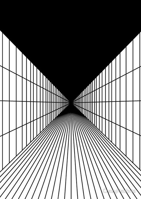 Symmetrical Design Drawing, Hierarchy Art, Balance Art Drawing, Symmetrical Art Design, Line Drawing Pattern, Magazine Moodboard, Black And White Hallway, Symmetrical Art, Sk8er Boi