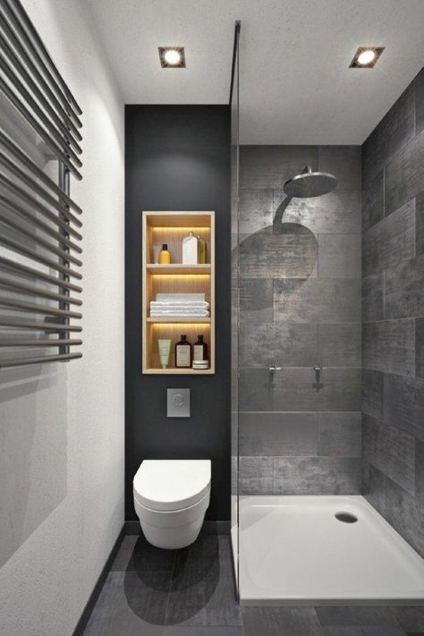 Small Bathroom Ideas  #Small #Bathroom #Ideas #Remodel #bathroomdesignideas تصميم دورة مياه, Drømme Bad, Design Interior Baie, Makeover Kamar Mandi, Minimalist Small Bathrooms, Bilik Air, Bilik Mandi, Bathroom Storage Solutions, Small Remodel