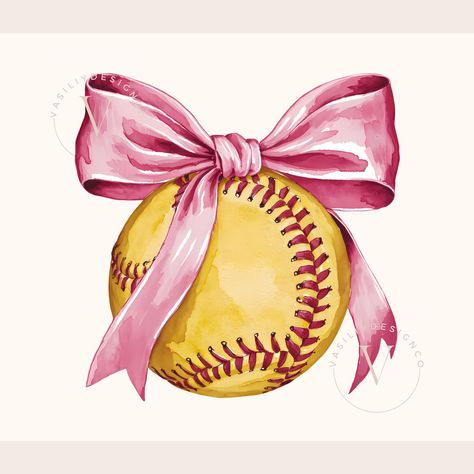 Preppy Softball Wallpaper, Softball Artwork, Softball Wallpapers, Softball Art, Softball Backgrounds, Softball Bow, Softball Season, Softball Catcher, Soft Ball