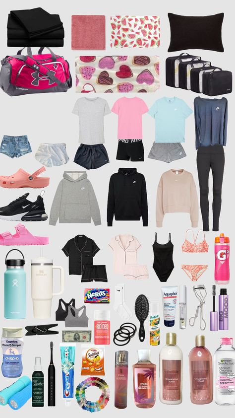 summer camp packing I’m so excited!#summercamp What To Pack For Sleepaway Camp, Summer Camp Packing List For Teens, Summer Camp Outfit Ideas, Packing For Summer Camp, Summer Camp Packing List, Church Camp Packing, Summer Camp Packing, Summer Camp Outfits, Camp Packing List