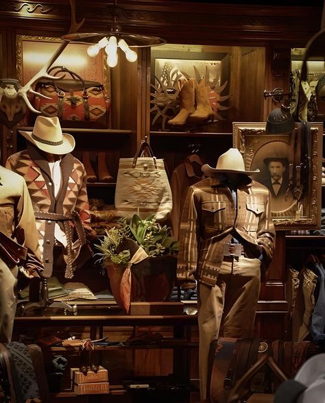 Follow @rrlexchange and get more of the good stuff by joining Tumblr today. Dive in! Ralph Lauren Cowboy, Vintage Ralph Lauren Ads, Mans Clothes, Showcase Store, Ralph Lauren Ads, Vintage Store Ideas, Rustic Closet, Boutique Aesthetic, Western Workwear