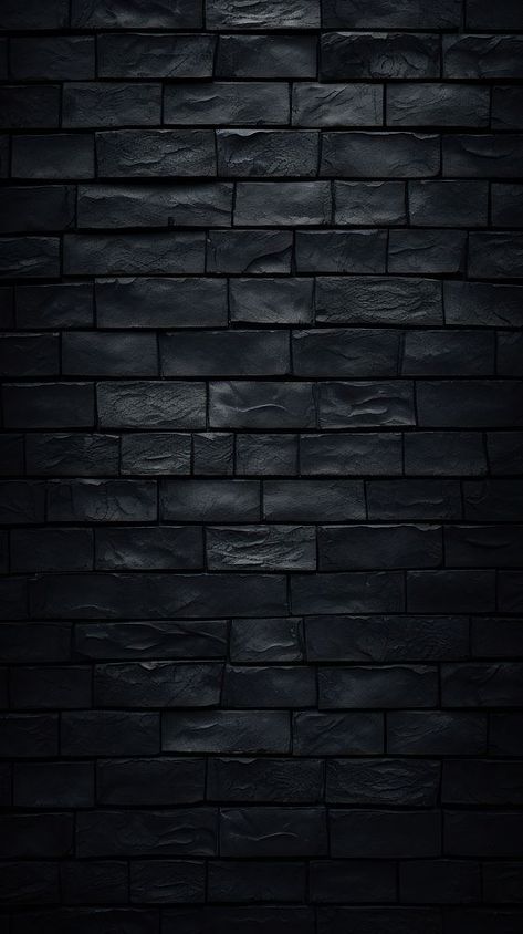 Dark Mobile Wallpaper, Black Brick Wallpaper, Iphone Wallpaper Dark, Gray Texture Background, Black Architecture, Black Brick Wall, Icon Set Design, Brick Background, Photoshop Backgrounds Backdrops