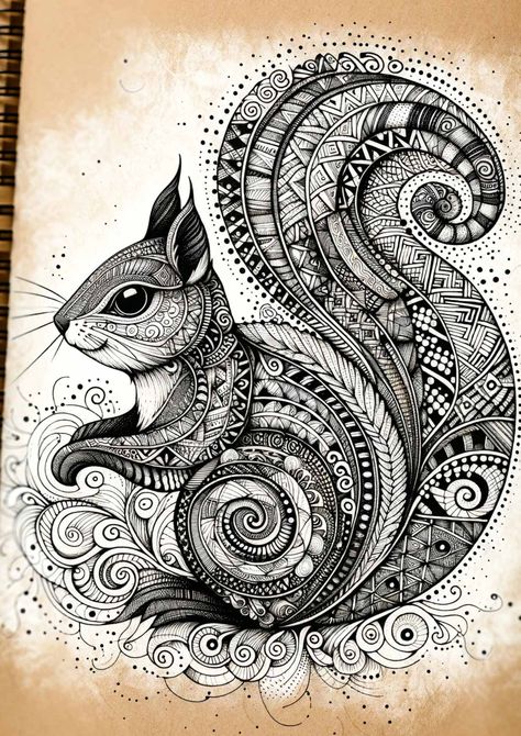 Unleash your creativity with 25 Zentangle Animal Drawing Ideas and Free Templates! Elevate your artistry and embark on a zentangle animal drawing adventure today. Zen Tangle Animals, Animal Zentangle Art, New Drawing Ideas Inspiration, Drawing Ideas Creative Colorful, Animal Mandala Artworks, Doodle Art Ideas Sketches, Doodle Art Design Creative, Something To Draw Ideas, Mandala Art Drawing Creative