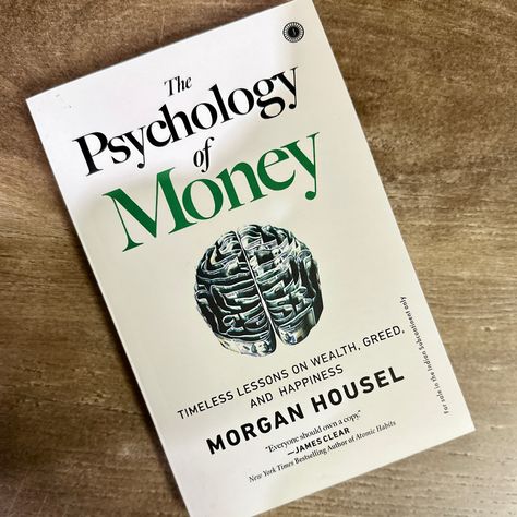 The Psychology Of Money by Morgan Housel The Physiology Of Money Book, The Phycology Of Money Book, Physiology Of Money Book, Physiology Of Money, Mindset Books, Hygiene Hacks, Psychology Of Money, Rich Mindset, Productivity Books