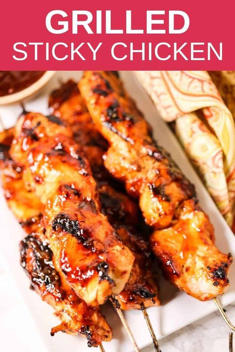 Grilled Chicken Breast Marinade, Kebab Marinade, Chicken Kabob Marinade, Kabob Marinade, Chicken Breast Marinade, Grilled Chicken Kabobs, Chicken On A Stick, Grilled Chicken Skewers, Grilled Chicken Breast