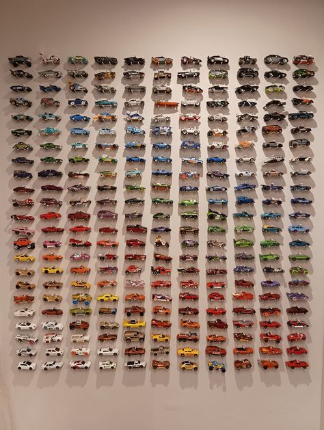 Hot Wheel Wall Display, Hot Wheels Wall Storage, Hot Wheels Room Ideas, Hot Wheels Decor, Hot Wheels Storage Ideas, Hot Wheels Room Decor, Hot Wheels Shelf, Hot Wheels Diy, Hot Wheels Wall