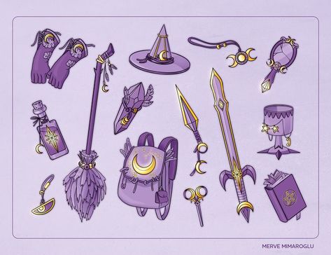 #Digital 2D
#Concept Art
#Props
#Stylized
#Digital
#Digital 2D
#Concept Art
#Sketches
#2d
#studyincg
#Game Art
#items set
#Props
#magic
#mystic
#stars
#spellbook
#spell
#potion
#backpack
#gem
#gemstone
#sword
#kunai
#cgbasics
#2d art
#artist
#copenhagen
#gloves
#magical
#stone
#book
#medalion
#heirloom
#stylized
#weapon
#concept
#fantasyweapon
#witchs set
#witch
#broom
#hat
#mirror
#cup
#bag
#mervemimaroglu Cartoon Props, Magic Trinkets Dnd, Magic Props Concept Art, Witch Props Concept Art, Magical Shop Concept Art, Magical Objects, Magic Food Concept Art, Potions Concept Art, Magical Props Concept Art