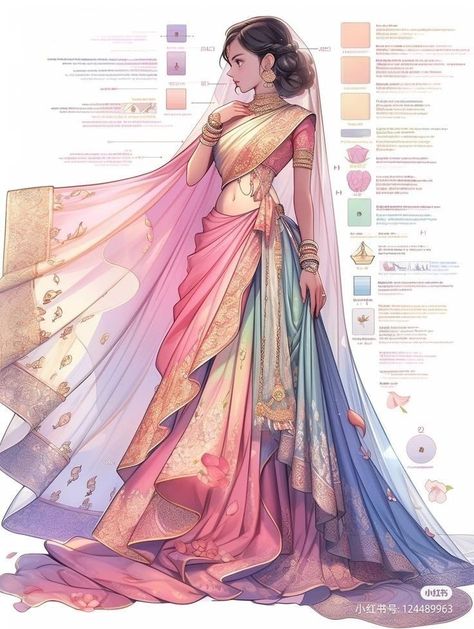 Vestidos Anime, Dress Illustration, Fashion Illustration Sketches Dresses, Fashion Design Patterns, Fashion Design Collection, Chique Outfits, Fashion Drawing Dresses, Dress Design Sketches, Fashion Illustration Dresses