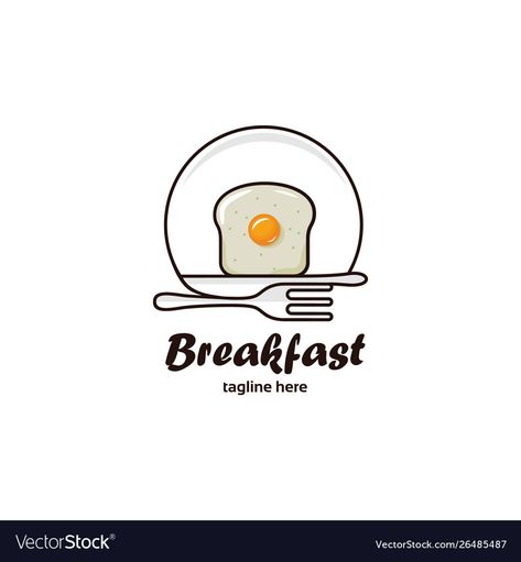 Breakfast Logo, Simple Breakfast, Vector Logo, Png Images, Adobe Illustrator, Vector Free, Vector Images, Illustrator, Royalty Free