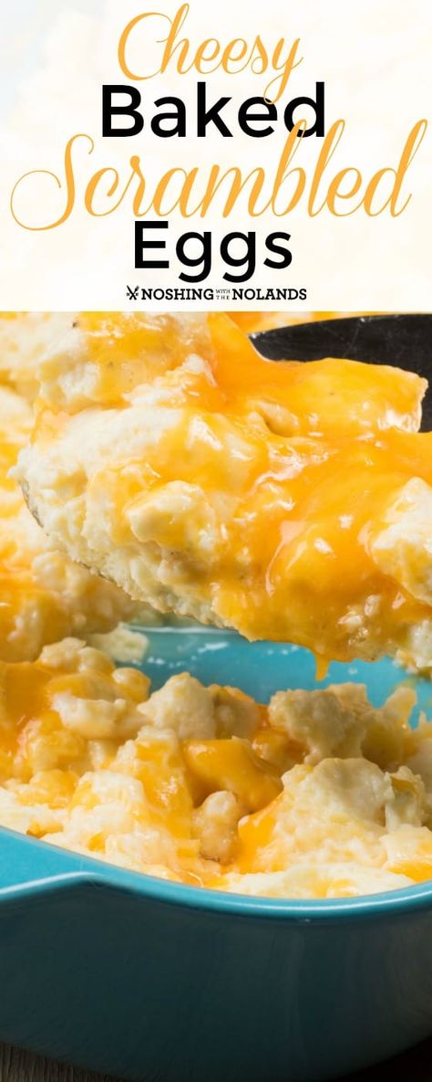 Eggs Meals, Baked Scrambled Eggs, Scrambled Eggs With Cheese, Egg Benedict, Making Pancakes, Scrambled Eggs Recipe, Breakfast For A Crowd, Egg Casserole, Paleo Lunch