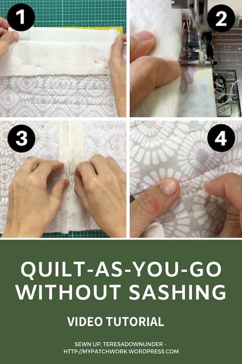 Qayg With Sashing, Hand Sewn Quilt Patterns, Quilt As You Go Tutorial Easy Videos, Qayg Without Sashing, Quilt As You Go Without Sashing, Quilt As You Go Patterns, Quilt As You Go Blocks, Quilt As You Go Tutorial Easy, Sashing Tutorial