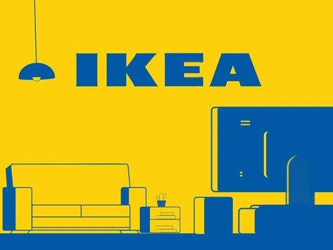 Motion Logo, Ikea Illustration, Logo Generator, Ikea Poster, Ikea Design, Ikea Logo, Ikea Ad, Atlas Design, Motion Graphics Logo