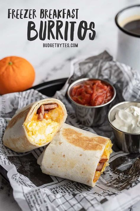 Follicular Foods, Freezer Friendly Breakfast, Homemade Breakfast Burritos, Pregnancy Freezer Meals, Make Ahead Breakfast Burritos, Portable Breakfast, Freezer Breakfast Burritos, Food Wellness, Breakfast Quick