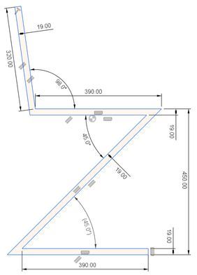 Standard Chair Dimensions, Industrial Design Furniture Sketch, Dinning Room Table Diy, Bar Chair Dimension, Kursi Dari Besi Hollow, Steel Frame Furniture, Steel Furniture Design, Gerrit Rietveld, Welded Furniture