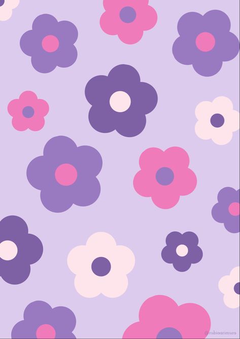 Pink purple flowers wallpaper poster aesthetic #aesthetic #wallpaper Cute Pink Purple Wallpaper, Poster Aesthetic Room Purple, Pink And Purple Pastel Aesthetic, Preppy Aesthetic Wallpaper Purple, Pink And Purple Flowers Aesthetic, Purple Flower Background Aesthetic, Wallpaper Aesthetic Pink And Purple, Pink And Purple Posters, Girly Purple Aesthetic