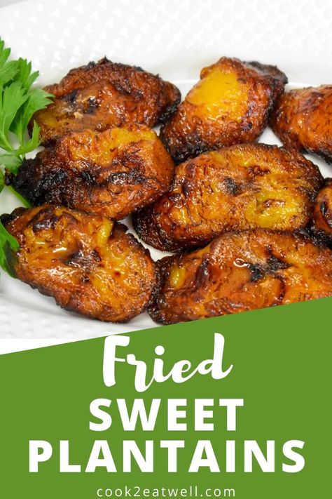 Essen, Plantain Recipes Sweet, Fried Plantain Recipe, Pollo Tropical, Sweet Plantains, Flight Outfit, Fried Plantains, Cuban Dishes, Plantain Recipes