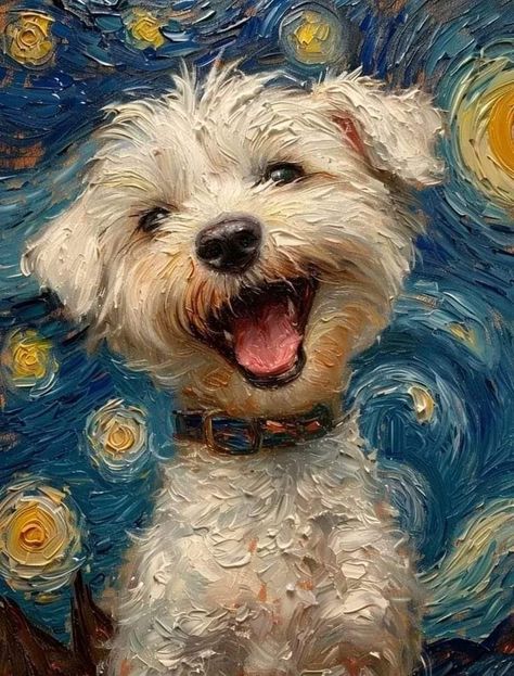 Dog Portraits Painting, Dog Portraits Art, Aesthetic Dog, Crochet Aesthetic, 강아지 그림, Arte Animal, Art Inspiration Painting, Dog Paintings, Dog Portraits