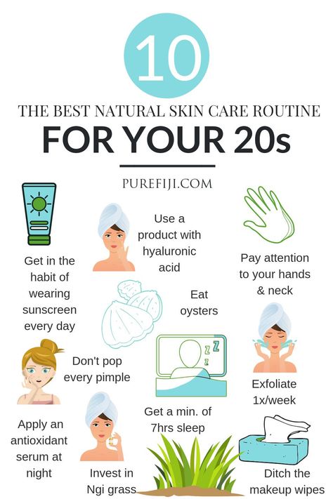 With the right skin care routine and natural skin care products in place like Pure Fiji maintaining gorgeous skin will be a lot easier as your enter your 30s and beyond! Read on to learn how easy it is to create 10 healthy natural skin care habits in your 20s from the #PureFiji blog | Natural Skin Care Products + Tips for Natural Beauty with Coconut Oi #naturalskincare #naturalskincaretips #naturalskincareproducts #naturalskincareroutine #naturalskincaresecrets How To Take Care Of Your Skin Tips, Skincare In 20s, How To Get A Healthy Skin, Habits For Healthy Skin, Healthy Tips For Skin, Healthy Skin Habits, Good Skin Habits, How To Make Your Skin White, Glowing Skin How To Get Naturally