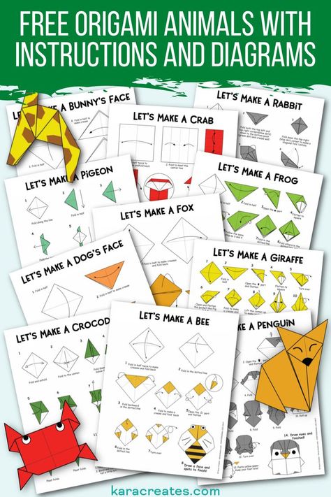 Pandas, Origami Instructions Step By Step, Printable Origami Instructions, Origami Template, Origami Printables, Origami Instructions For Kids, Easy Origami Animals, Fun Origami, Origami Easy Step By Step