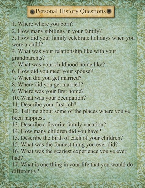 Heritage Collector Storybook: Family History Jar Personal History Questions, Memory Questions, Family History Projects, History Questions, Family History Book, Family Tree Genealogy, Family Research, Ancestry Genealogy, Family Roots