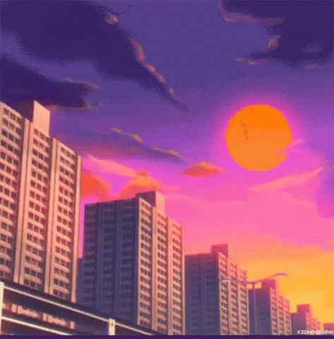 Anime City Background, Future Funk Aesthetic, Funk Aesthetic, Aesthetic Spotify Playlist Covers, Aesthetic Spotify Playlist, 90s Anime Aesthetic, Retro Vaporwave, Aesthetic Spotify, Danger Days