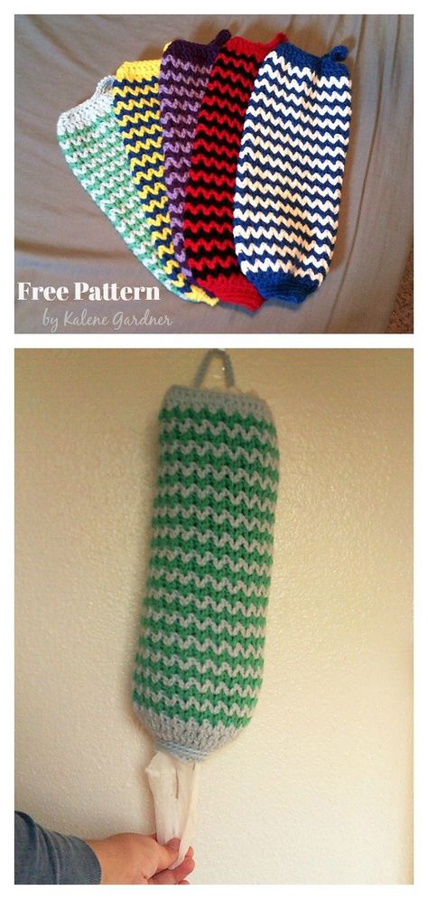 10+ Plastic Bag Keeper Free Crochet Pattern - Page 3 of 3 Crochet Grocery Bag Holder, Crochet Grocery Bag, Crochet Tree Skirt, Bag Holder Pattern, Plastic Bag Crochet, Crochet Dish Towels, Christmas Tree Skirts Patterns, Pouch Crochet, Crochet Store