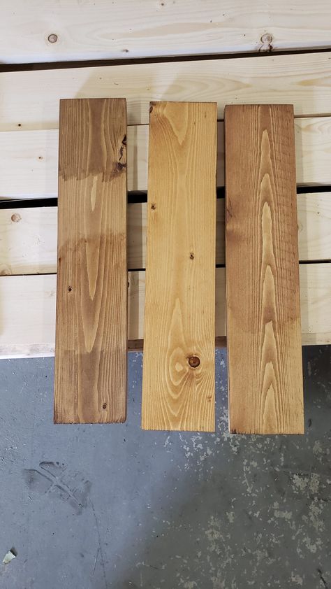 How to Get a Beautiful Stain on Pine (Wood Staining Tips for Newbies Like Me!) - Dani Koch Varathane Golden Oak Stain On Pine, Mix Stains On Wood, Staining Wood Beams Ceilings, Pine Wood Finishes Ideas, Interior Beam Stain Colors, Best Stain Combo For Pine, Antique Wood Stain Color, Cedar Naturaltone Stain Behr, Farmhouse Exterior Stain Colors