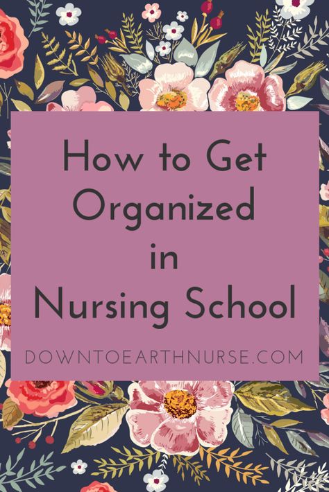 How to Get Organized in Nursing School Nursing Student Organization, Nurse Blog, Nursing School Memes, Nursing Hacks, Nursing School Prep, Nursing School Supplies, Tips For Studying, Nursing School Organization, Study Things