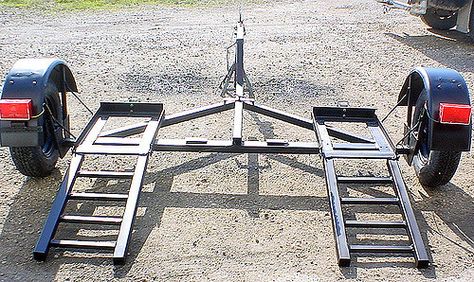 Tow Dolly, Trailer Wiring Diagram, Trailer Dolly, Car Hauler Trailer, Motorcycle Camping Gear, Trailer Suspension, Aluminum Trailer, Trailer Diy, Trailer Plans