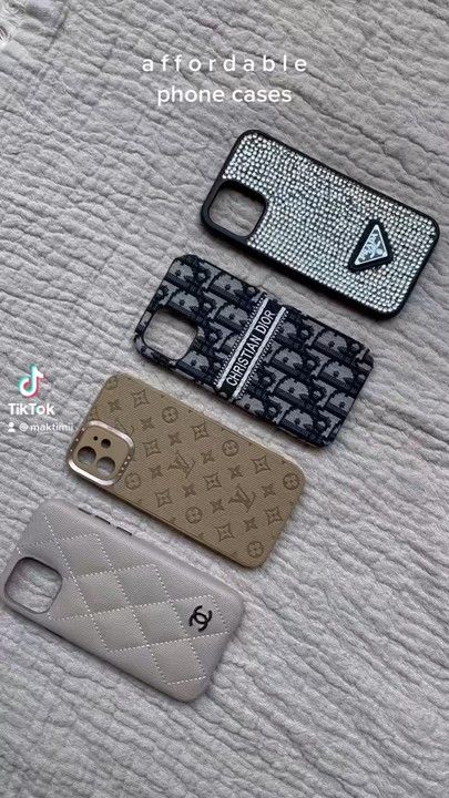 Affordable phone cases, dior, chanel, lv, Louis Vuitton, prada #dhgate #LTKsalealert #LTKunder100 #LTKunder50 Chanel Phone Case, Carcase Iphone, Προϊόντα Apple, Chanel Iphone Case, Luxury Iphone Cases, Branded Phone Cases, Accessoires Iphone, Produk Apple, Stylish Iphone Cases