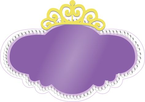 Logo de Princesa Sofia | Imágenes para Peques Sofia The First Birthday Cake, Sofia The First Cake, Disney Princess Cake Topper, Sofia Cake, Princess Sofia Birthday, Princess Frame, Princess Sofia Party, Sofia The First Birthday Party, Sofia The First Party