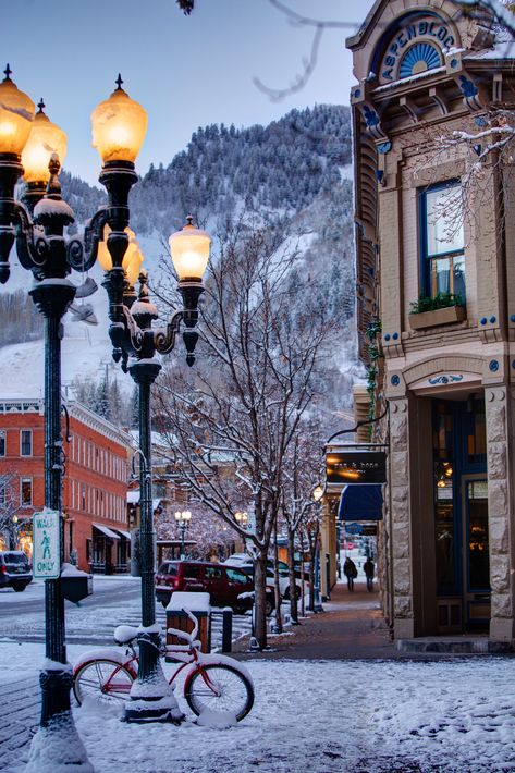 Downtown Aspen Mont Blanc, Bonito, Aspen Colorado Cabins, Aspen Colorado Winter, Old Colorado City, Ski Village, Colorado Towns, Chamonix Mont Blanc, Colorado City