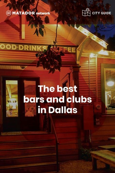 From beer bars like The Ginger Man to honky-tonks and speakeasies, these are the best bars in Dallas-Fort Worth, Texas. Best Restaurants In Dallas Texas, Dallas Rooftop Bars, Dallas Texas Restaurants, Cute Dallas Restaurants, Cousins Trip, Dallas Bars Downtown, Dallas Bars, Ginger Man, Country Bar