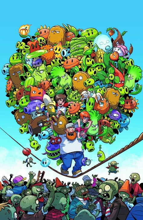 Plants Vs Zombies, Plants, Zombies