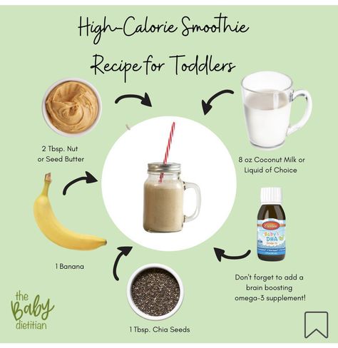 Toddler Smoothie Recipes, Meals For Babies, High Calorie Smoothies, Baby Meal Plan, Smoothie Combinations, Toddler Smoothies, Childhood Food, Baby Nutrition, Easy Toddler Meals