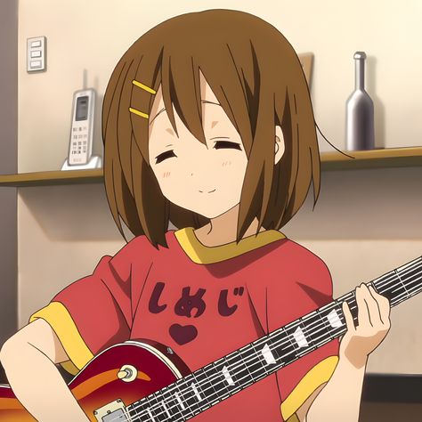 𝒌-𝒐𝒏! Yui K-on Icon, K On Pfp, Hello Kitty Boy, Pfp Irl, K-on Icons, Yui Hirasawa, K On, Hair Icon, Alien Stage