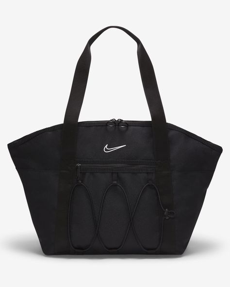 Nike One Women's Training Tote Bag. Nike.com Nike Tote Bags, Training Bags, Nike Training, Lightweight Bag, Happy Socks, Best Bags, Travel Tote, Black White Fashion, Jd Sports