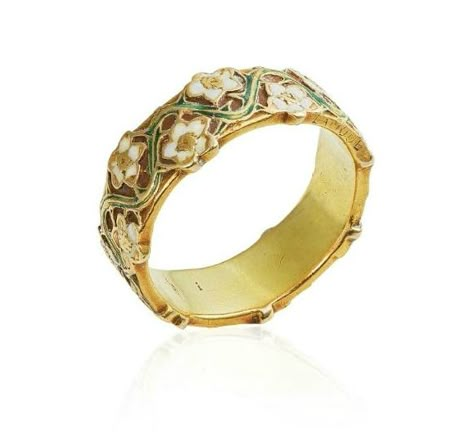 Lot 5. An Art Nouveau enamel band ring, by René Lalique. Estimate CHF 3,500 - CHF 5,000 (USD 3,660 - USD... Taino Art, Lalique Jewelry, Bijoux Art Deco, Art Nouveau Jewellery, Bijoux Art Nouveau, Art Nouveau Ring, Nouveau Jewelry, Rene Lalique, Unique Diamond Rings