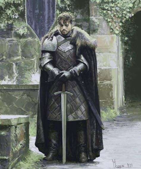 The King In The North, Medieval Tattoo, Fantasy Universe, Game Of Thrones Artwork, Robb Stark, Got Game Of Thrones, Dark Power, King In The North, Geek Games