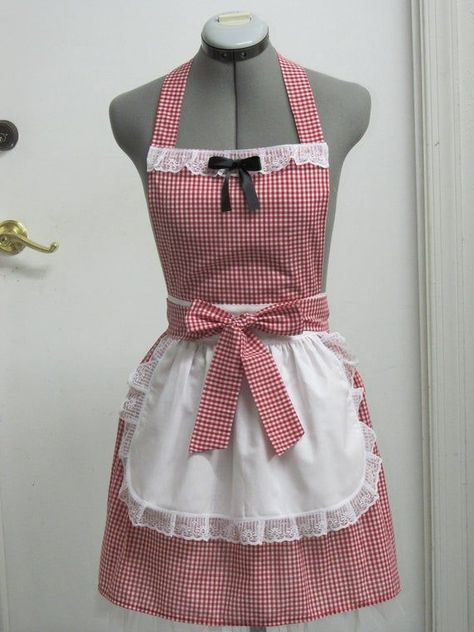 1714726c817af50457d810aae9d27a2edesc35893668ri Pretty Apron, Fashion Apron, Diy Apron, Craft Apron, Apron Sewing Pattern, Retro Apron, An Apron, Cute Aprons, Sewing Aprons