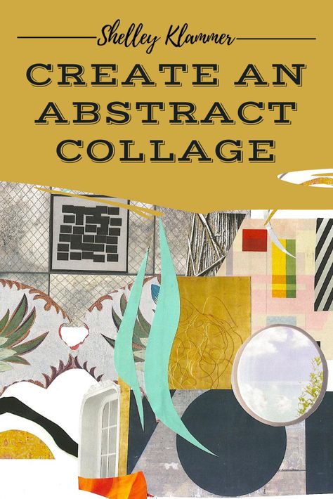 Abstract Collage Ideas, Modern Collage Art, Collage Tips, Abstract Collage Art, Collage Composition, Collage Lesson, Mirror Collage, Abstract Art Projects, Art Journal Backgrounds