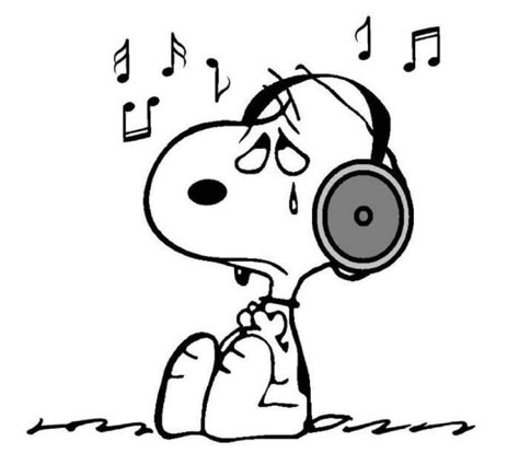 Snoopy Listening To Music, Snoopy With Headphones, Snoopy Music, Funny Snoopy, Cool Snoopy, Wallpaper Snoopy, Charlie Brown Wallpaper, Snoopy Drawing, Snoopy Funny