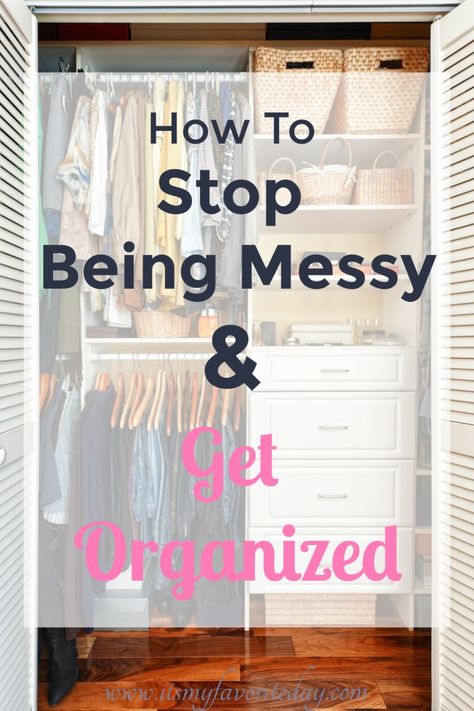 Storage Hacks Diy, How To Be More Organized, Organized Closet, Getting Organized At Home, Organisation Hacks, Clutter Free Home, Clutter Organization, Retro Glam, Organize Declutter