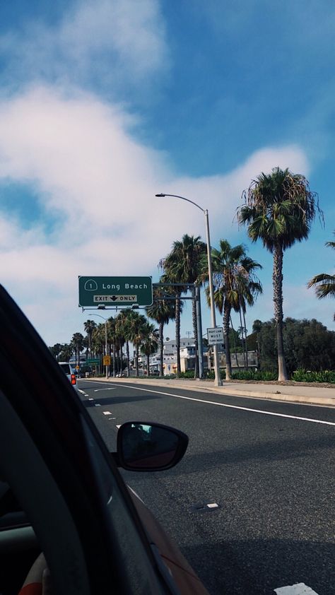 Life In California Aesthetic, California Style Aesthetic, Los Angeles Long Beach, Longbeach California, Aesthetic California Pictures, Driving In La, Compton California Aesthetic, The Oc Aesthetic Beach, Summer Drives Aesthetic