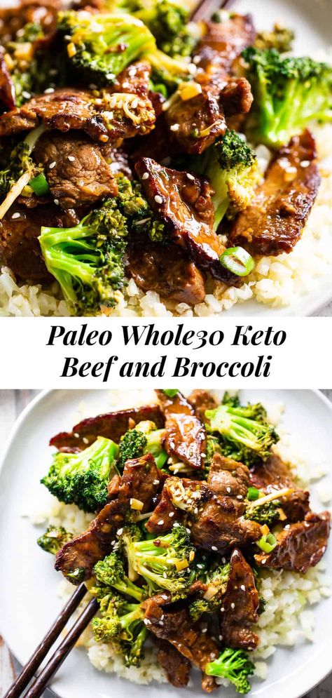 Whole30 Beef And Broccoli, Paleo Beef And Broccoli Stir Fry, Gluten Free Beef Stir Fry Recipes, Keto Steak And Broccoli Stir Fry, Paleo Broccoli Beef, Paleo Beef Stir Fry, Beef And Broccoli Coconut Aminos, Steak Paleo Recipes, Whole30 Stir Fry Sauce