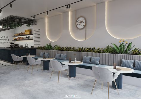 Coffee Shop Tables, Cafeteria Design, Shop Architecture, Coffee Shop Concept, Modern Coffee Shop, Modern Restaurant Design, Coffee Shop Interior Design, Coffee Tree, Modern Cafe