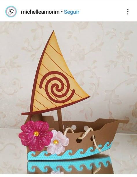 Moana Centerpieces Ideas, Moana Diy, Boat Centerpieces, Moana Centerpieces, Moana Birthday Decorations, Moana Decorations, Moana Birthday Party Theme, Moana Theme Birthday, Sibling Birthday Parties